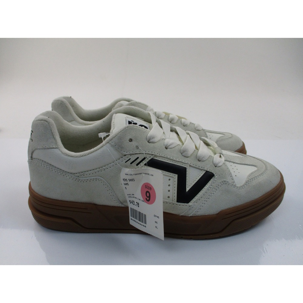 Vans‎ Lowland CC Mens Size 9 Beige Gray Gum Sole Flying V Logo Skate Shoes